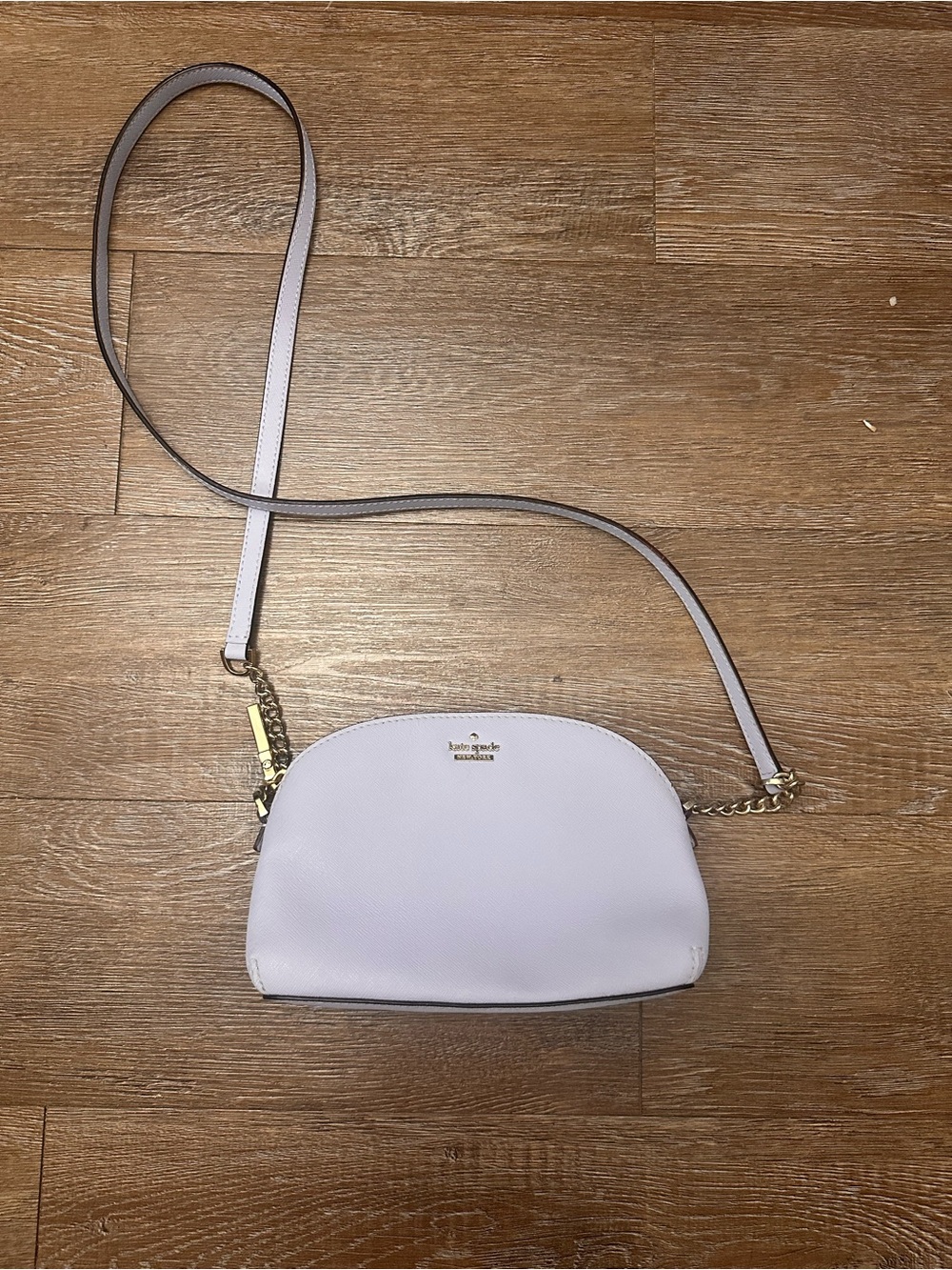 kate spade Lilac Dome Crossbody with Gold Hardware